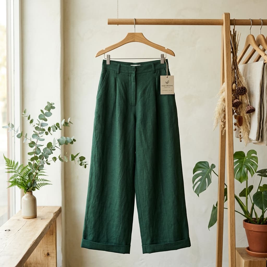 Forest Wide-Leg Trouser